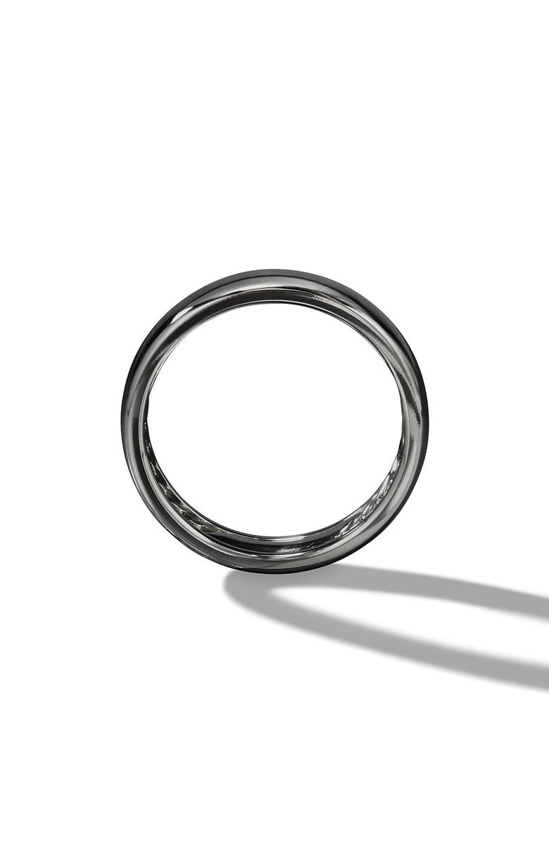 David Yurman Classic Black Titanium Band Ring, Alternate, color, 