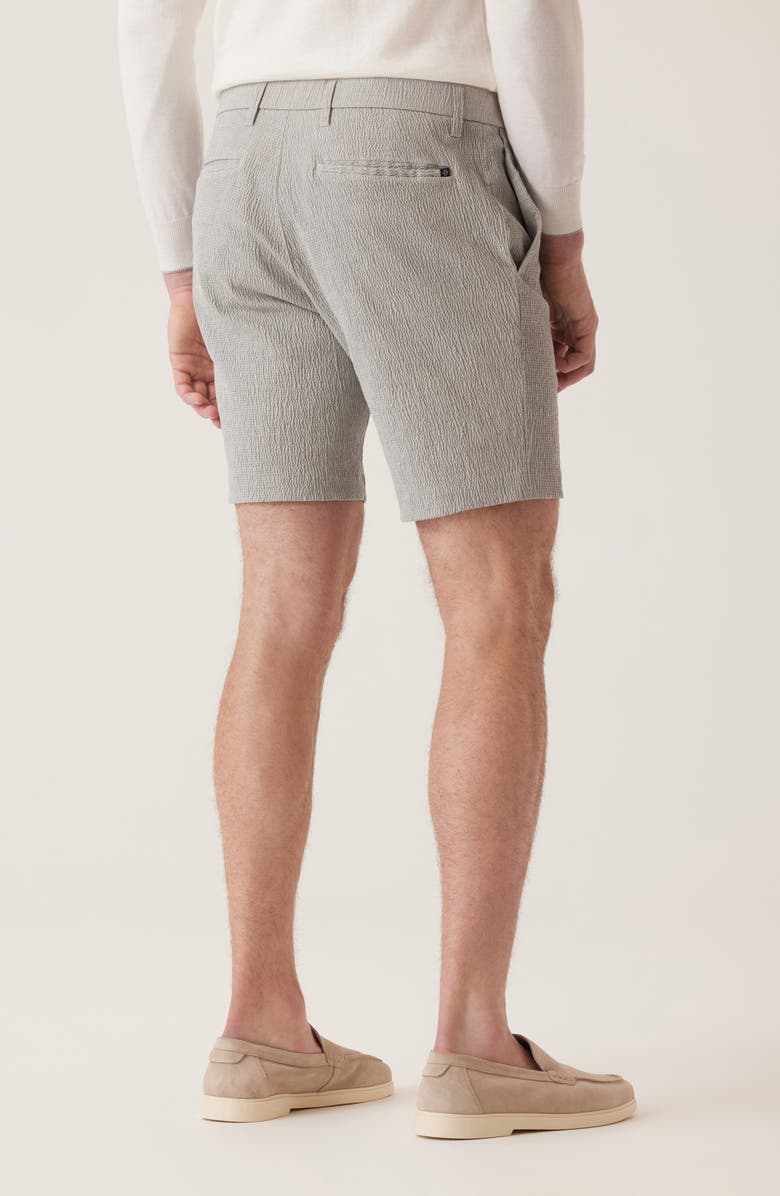 DEKE Oasis Supernatural Seersucker Bermuda Shorts, Alternate, color, Grey Heather