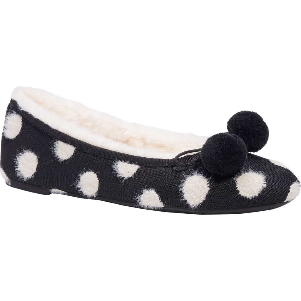 Kate Spade New York Harley Pompom Slippers In Multi