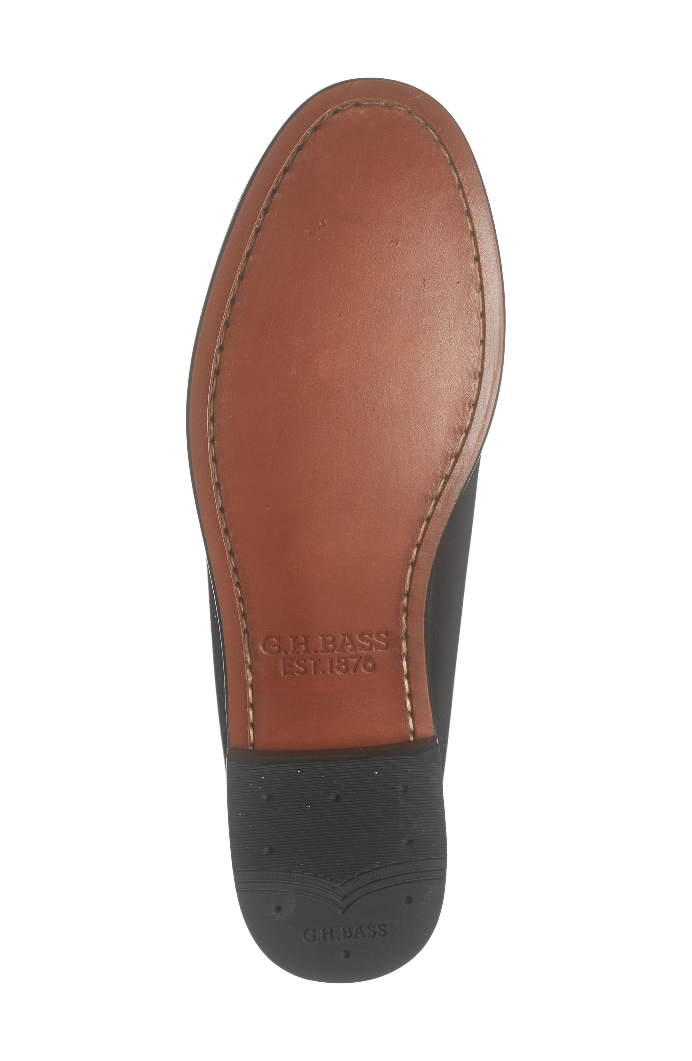 G.H.BASS Whitney Weejuns<sup>®</sup> Penny Loafer, Alternate, color, Black