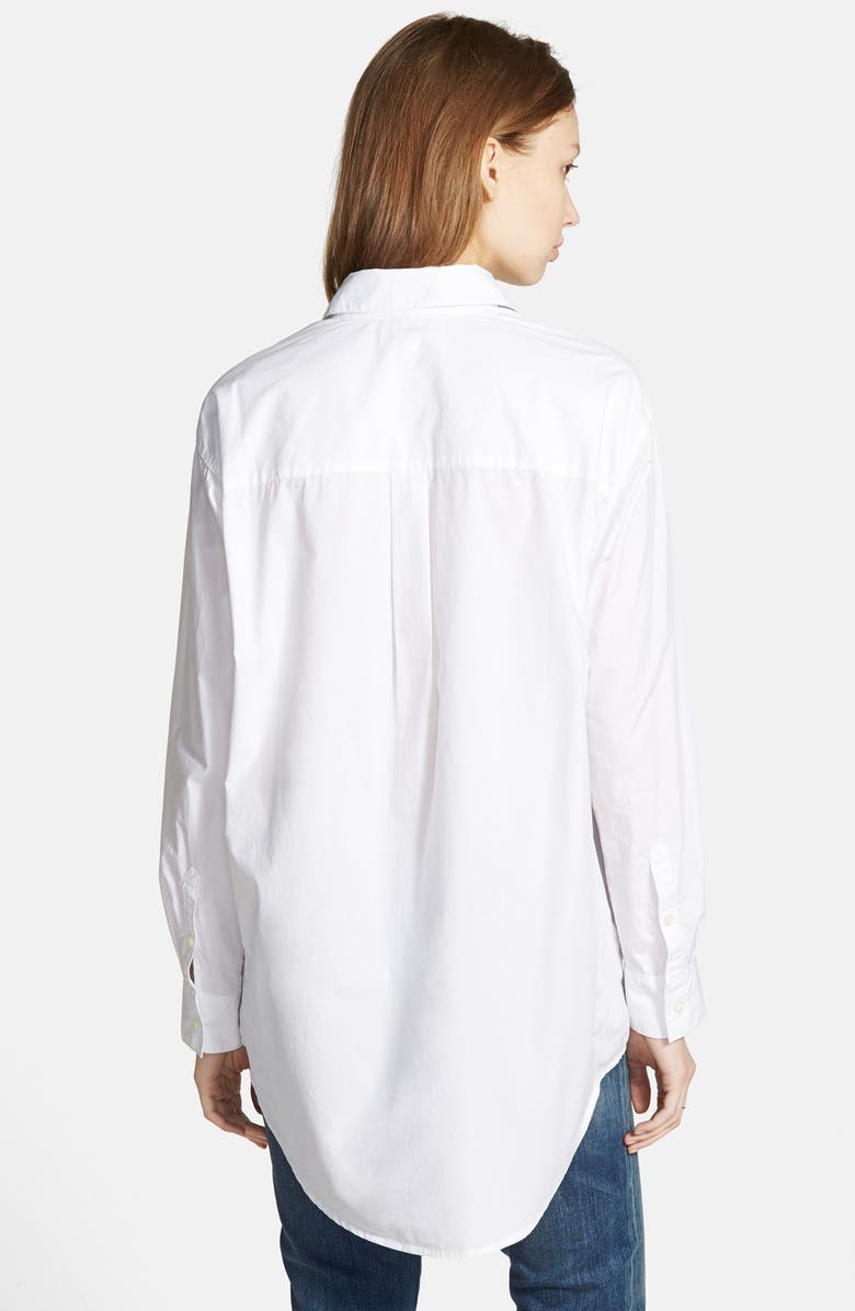 Madewell Oversize Button Front Shirt, Alternate, color, 