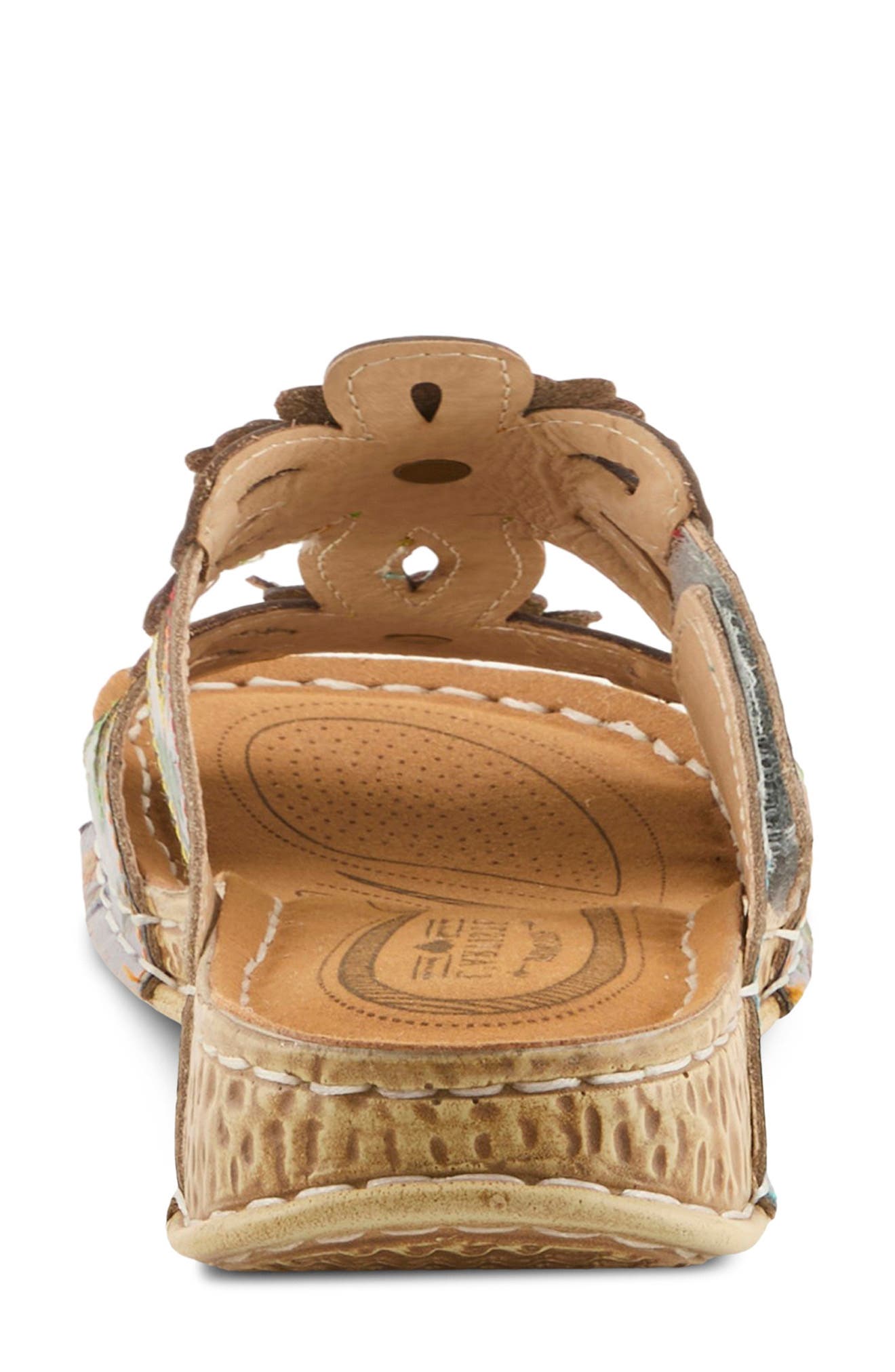 L'Artiste by Spring Step Beaudie Sandal, Alternate, color, Grey Multi