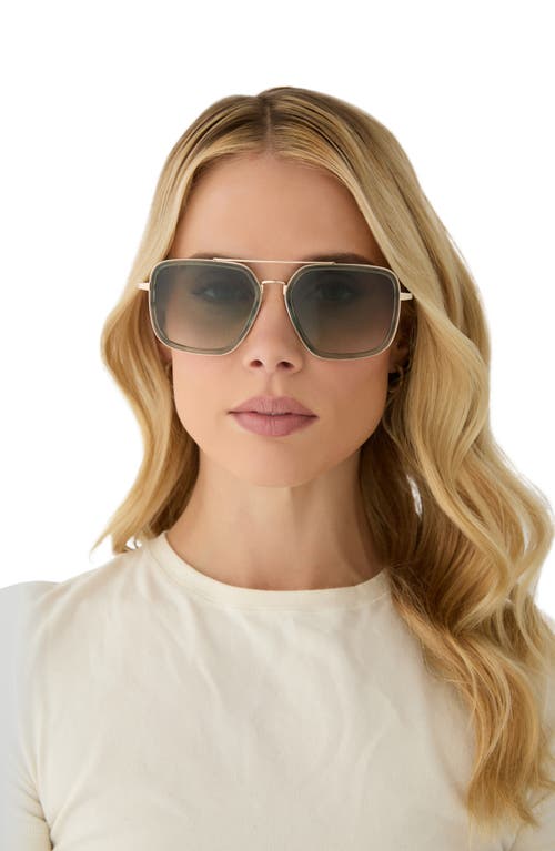 Diff Jordan 57mm Gradient Navigator Sunglasses
