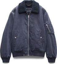 rag & bone B-15 Denim Bomber Jacket