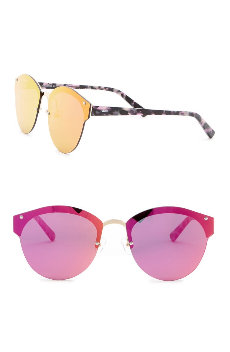 AQS Lolli 64mm Modifiied Cat Eye Sunglasses, Main, color,