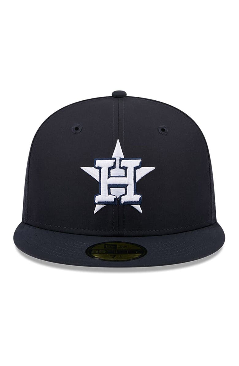 New Era Men's New Era Navy Houston Astros 2026 Batting Practice 59FIFTY Fitted Hat, Alternate, color, Navy