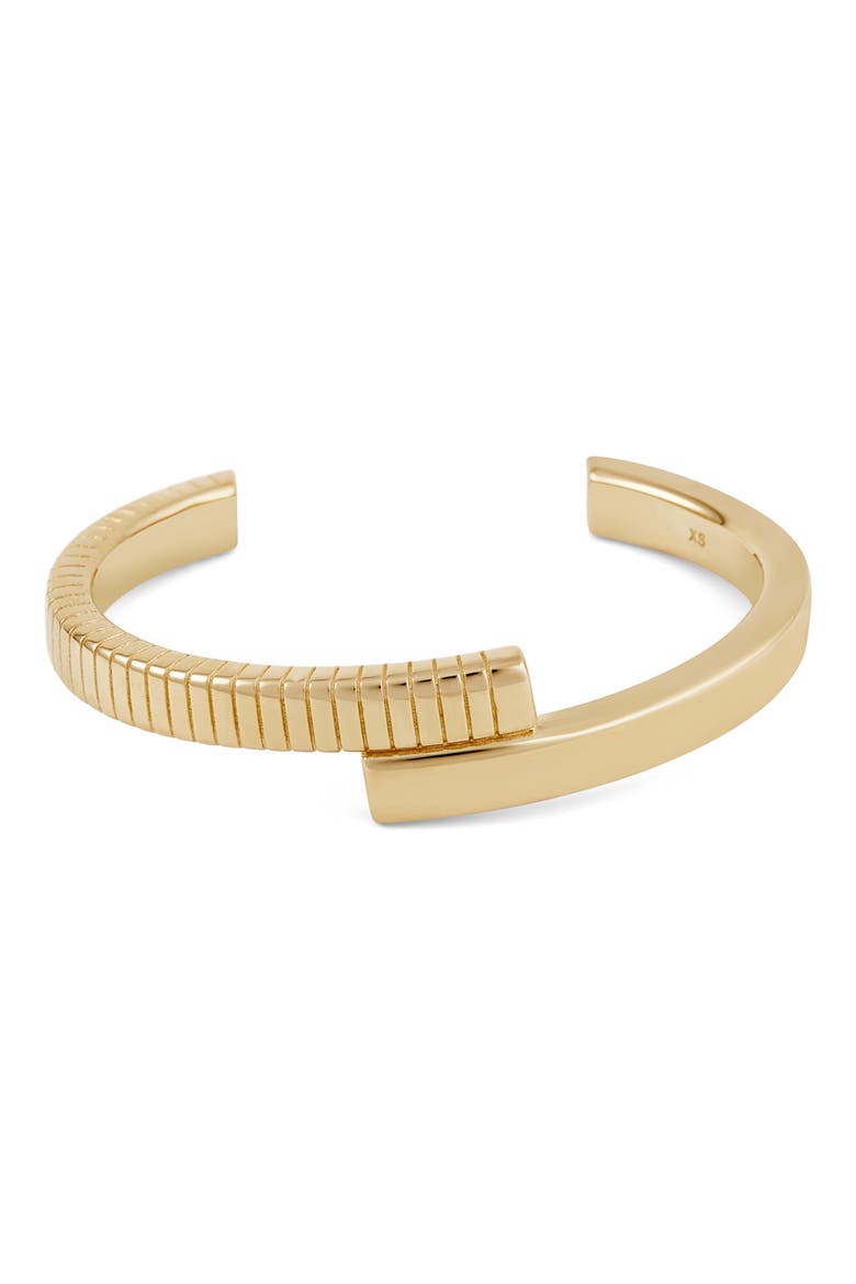 Joia Twist Cuff Bracelet, Main, color, YELLOW GOLD
