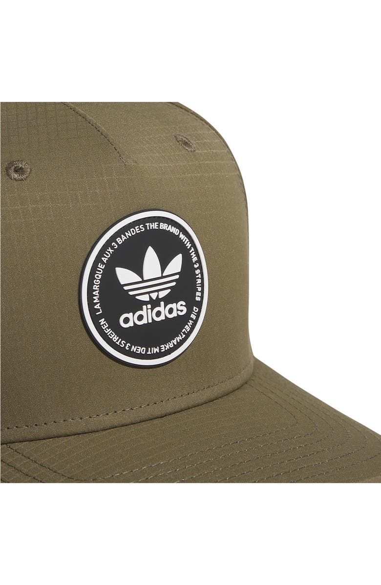 adidas Emblem Snapback Perforated Ripstop Baseball Cap, Alternate, color, 