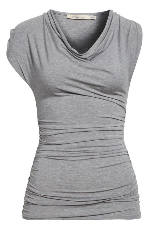 Serafin Cowl Neck Top