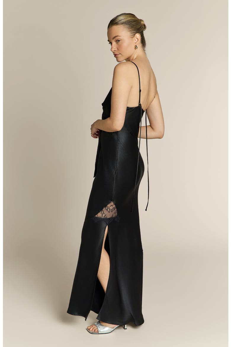 Remi Lacel Panel Dress, Alternate, color, Black