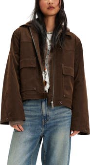 Free People Blair Faux Suede Jacket