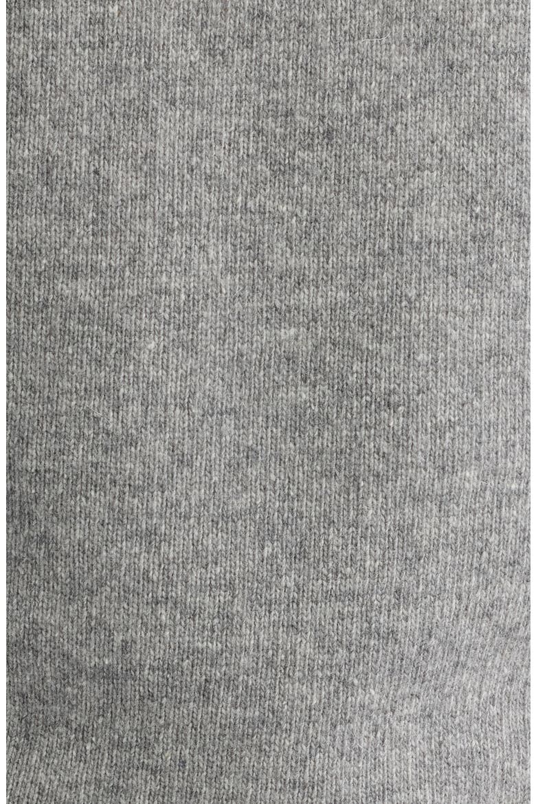 Lambswool Quarter Zip Polo Sweater, Alternate, color, MONUMENT MELANGE