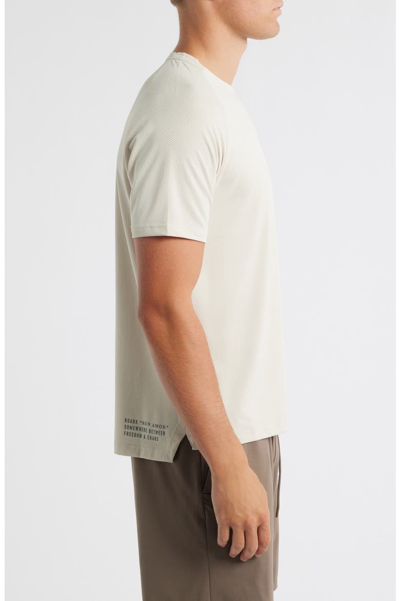 Alta Elite Performance T-Shirt, Alternate, color, MOON SHINE