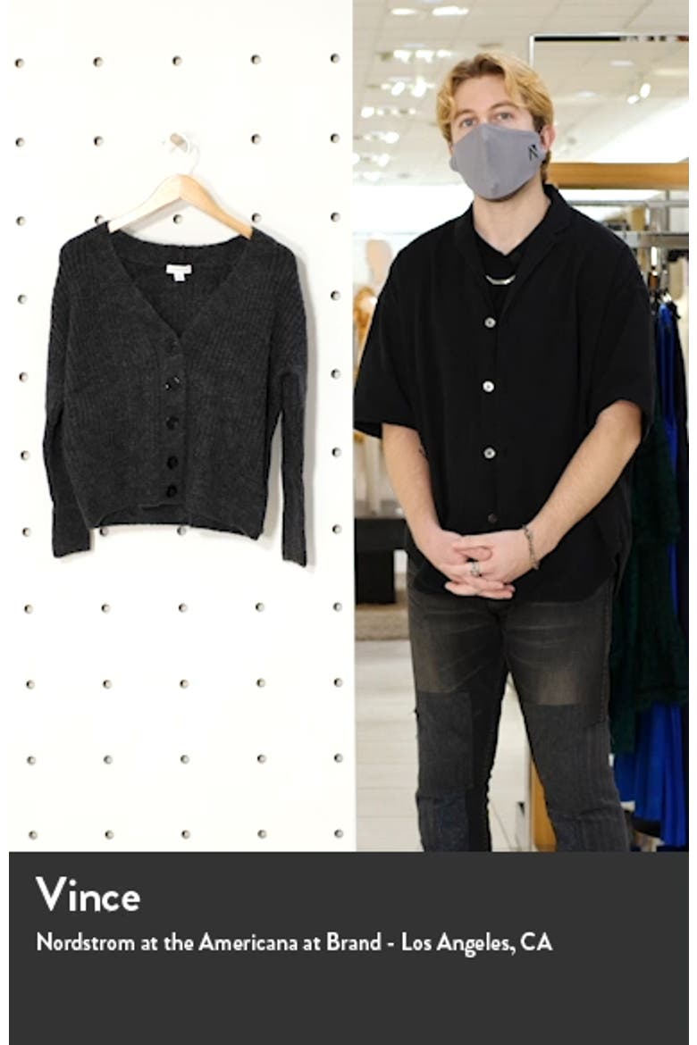 Ribbed Open Front Cardigan video