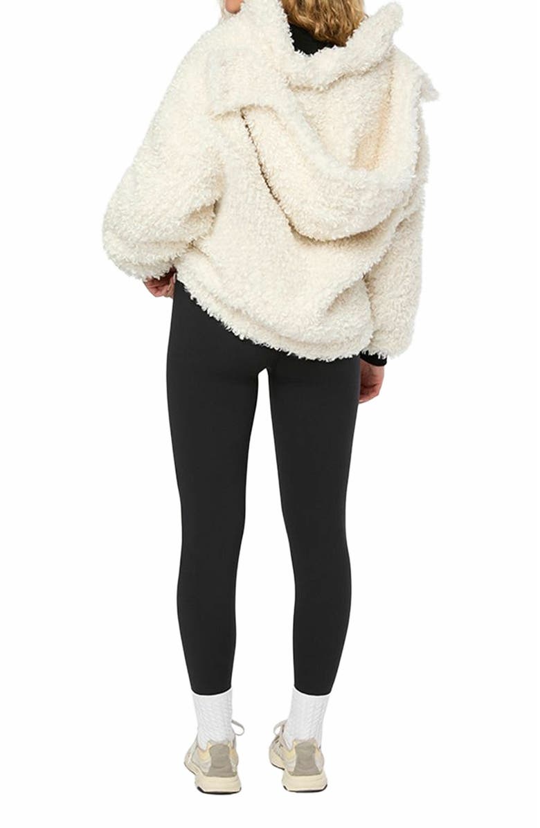 WeWoreWhat Hooded Jacket, Alternate, color, Ivory