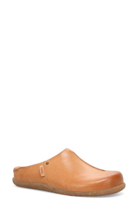 Upside Leather Mule