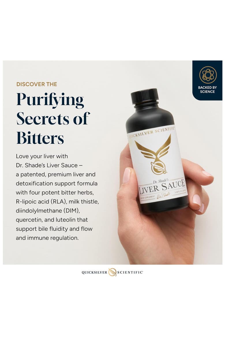 Liver Sauce Liposomal Milk Thistle and Dandelion Root Supplement, Alternate, color, None