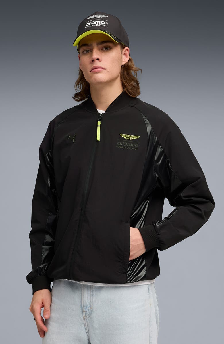 PUMA AMF1 Lifestyle Lightweight Bomber Jacket, Alternate, color, 