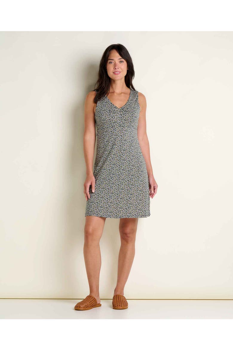 Rosemarie Sleeveless Dress, Alternate, color, Midnight Print