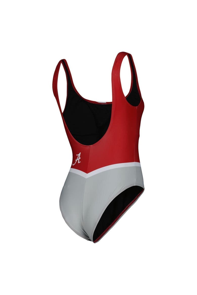 Women's FOCO Crimson Alabama Crimson Tide One-Piece Bathing Suit, Alternate, color, Crimson