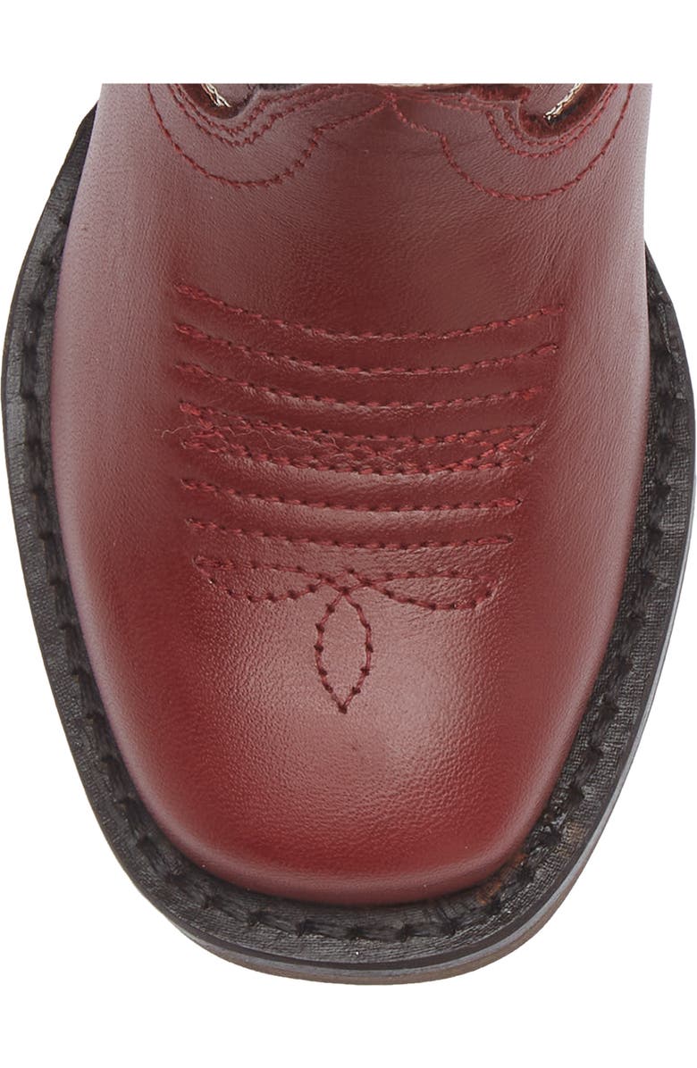 Tecovas Kids' The Annie Western Boot, Alternate, color, Scarlet