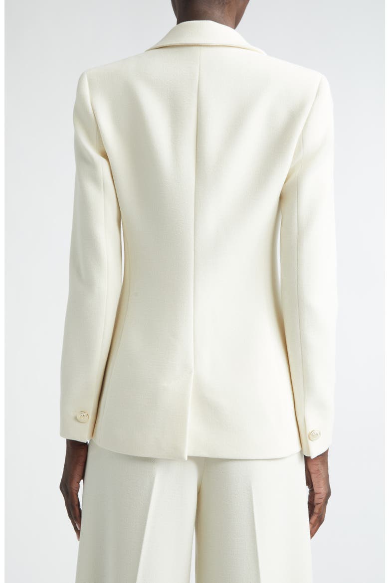 Palais Stretch Double Breasted Blazer, Alternate, color, ECRU