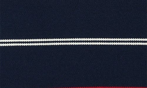 Brooks Brothers Kids' Stripe Stretch Cotton Piqué Polo In Blue
