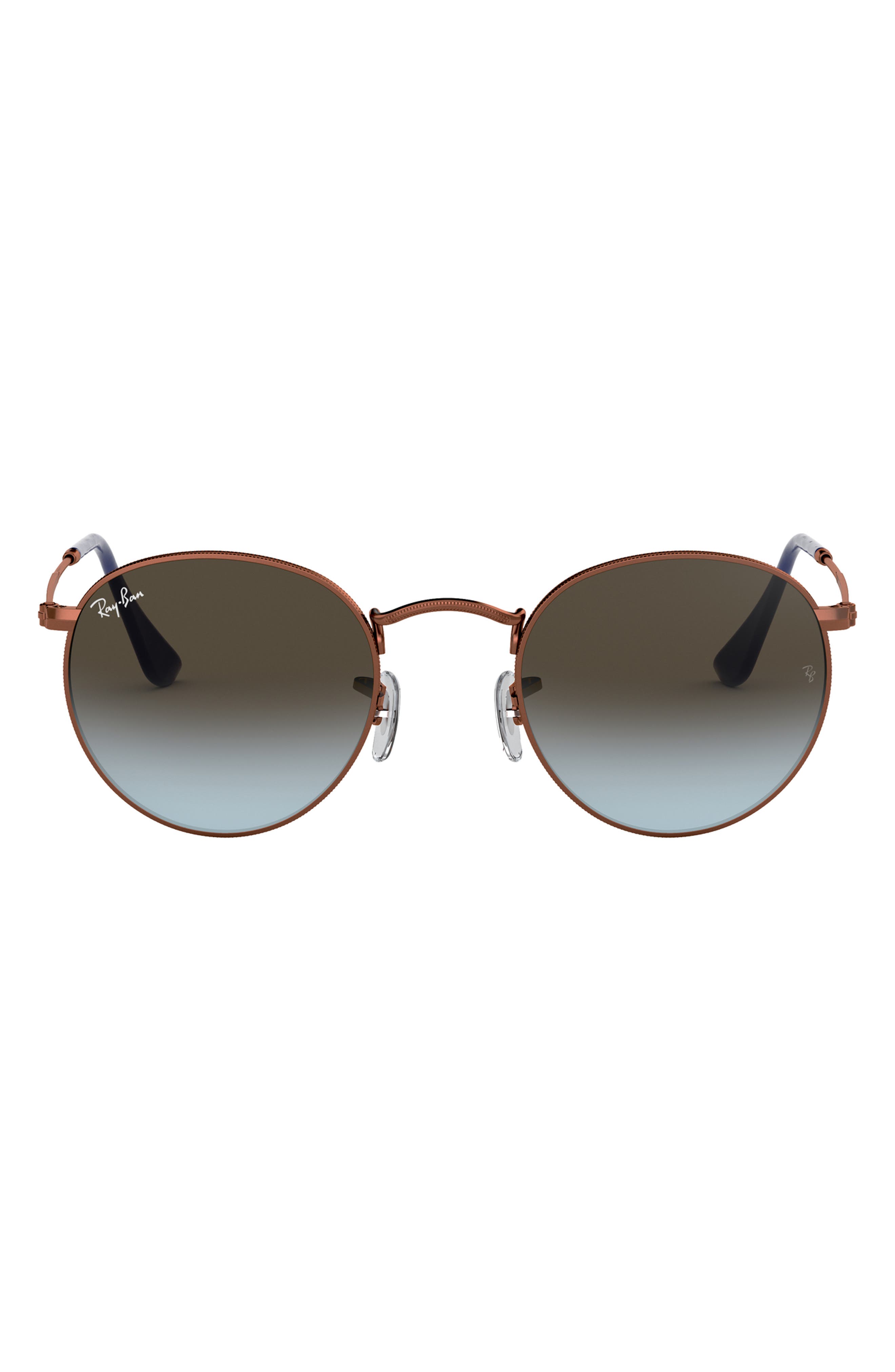 47mm Gradient Round Sunglasses