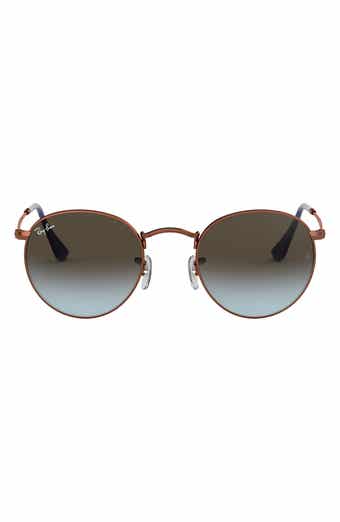 47mm Gradient Round Sunglasses
