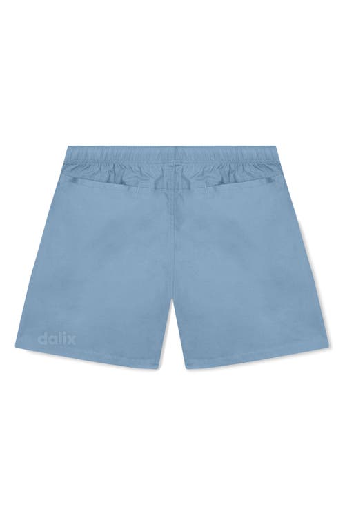 Dalix Mens Lil Alien Midweight Beach Short In Blue