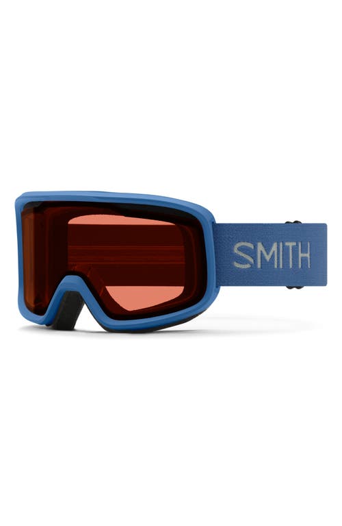 Smith Frontier Snow Goggles In Blue/rc36