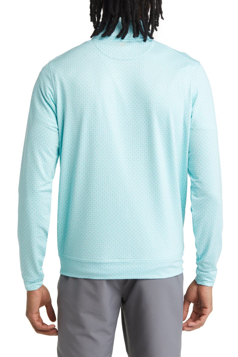 Perth Pina Skullada Performance Pullover, Alternate, color, CELESTE
