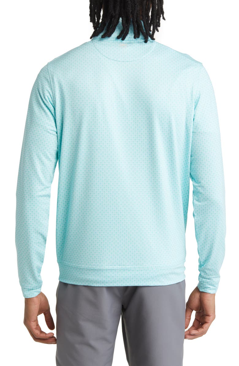 Peter Millar Perth Pina Skullada Performance Pullover, Alternate, color, Celeste