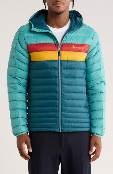 Fuego Water Resistant 800 Fill Power Down Hooded Jacket