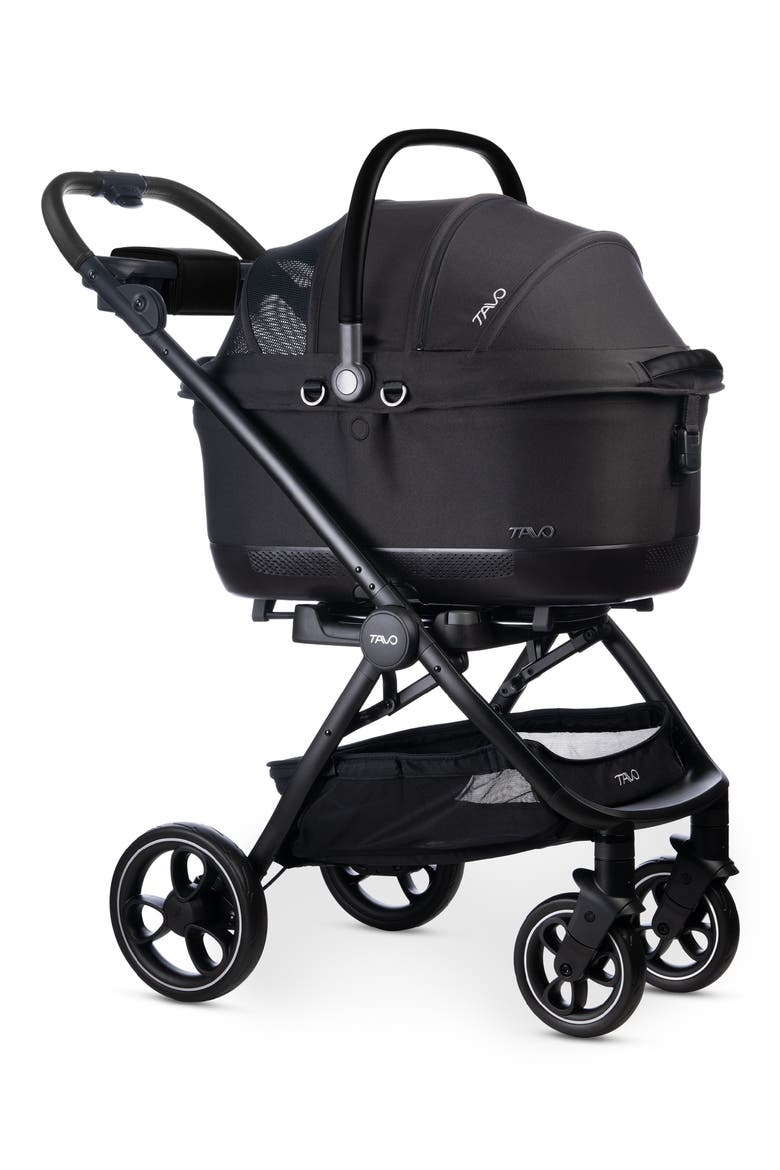 Maeve™ iso6X Pet Car Seat & Roscoe™ Stroller, Main, color, ONYX