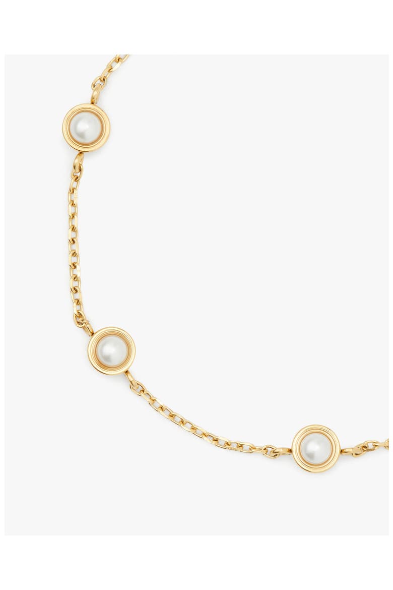 cubic zirconia station bracelet, Alternate, color, WHITE GOLD.