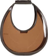 STAUD Moon Transparent Top Handle Tote