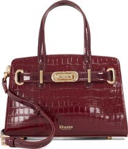 Dune London Dinkydefine Croc Embossed Tote