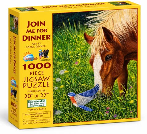Join Me For Dinner 1000 Piece Jigsaw Puzzle For Adults
