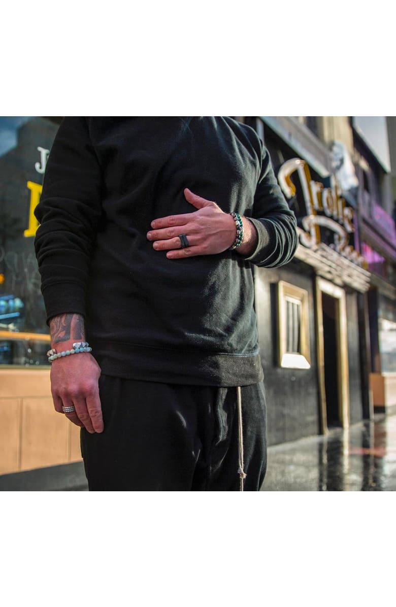 Room101 Buddha Bead Bracelet, Alternate, color, Grey