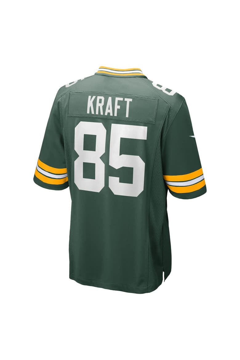 Men's Nike Tucker Kraft  Green Green Bay Packers  Game Jersey, Alternate, color, Green