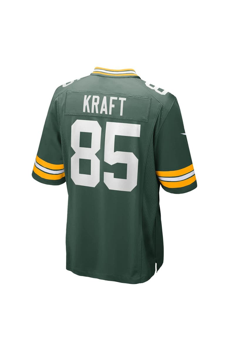 Nike Men's Nike Tucker Kraft  Green Green Bay Packers  Game Jersey, Alternate, color, Green