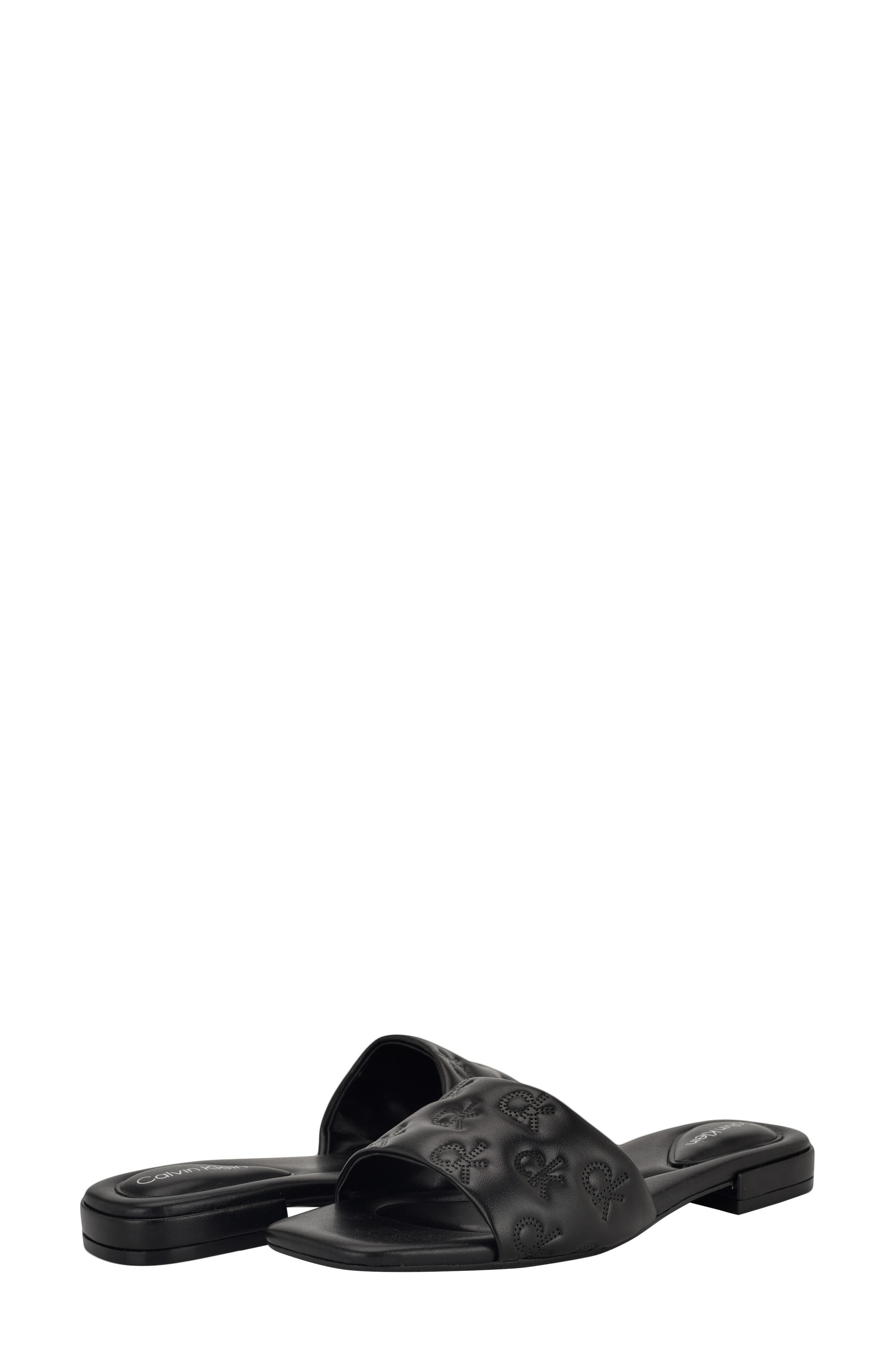 Calvin Klein Traven Slide Sandal, Alternate, color, 