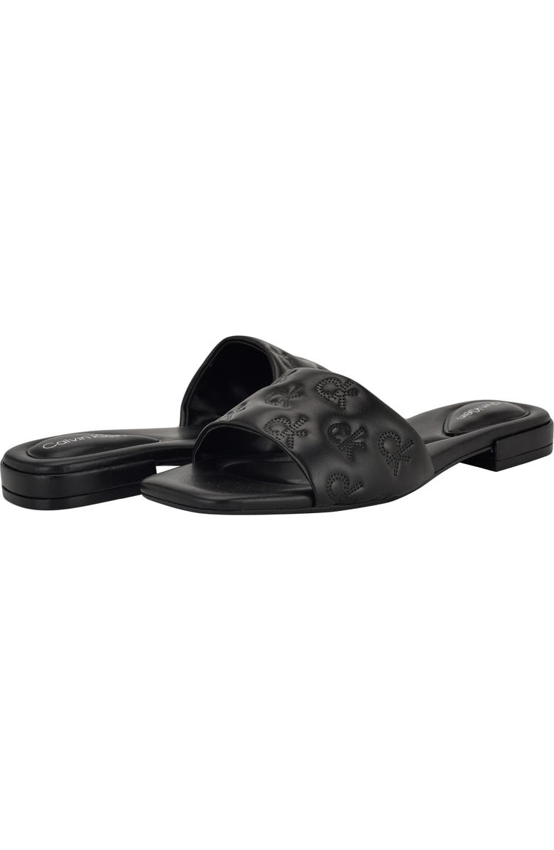 Calvin Klein Traven Slide Sandal, Alternate, color,