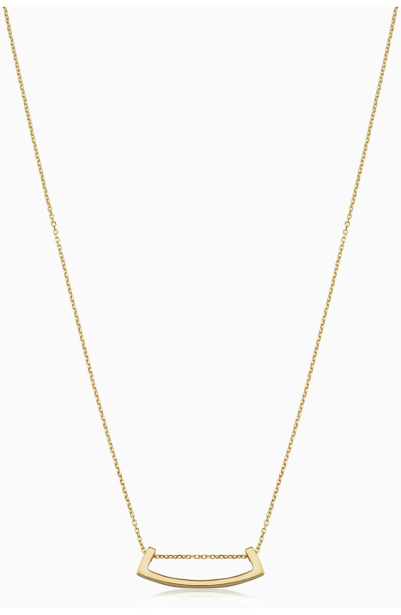 Oradina 14K Yellow Gold Hampton Pendant Necklace, Main, color, Yellow Gold