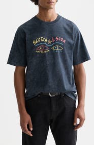 Scotch & Soda Logo Graphic T-Shirt