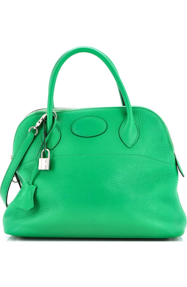 Pre-Owned Hermes Bolide Bag Clemence 31, Main, color, Green