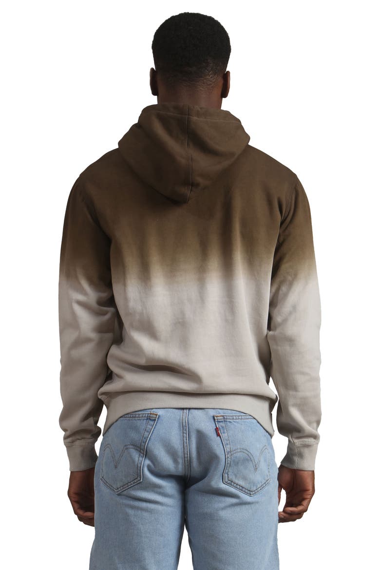 Emerson Ombre Hooded Sweatshirt, Alternate, color, Sand