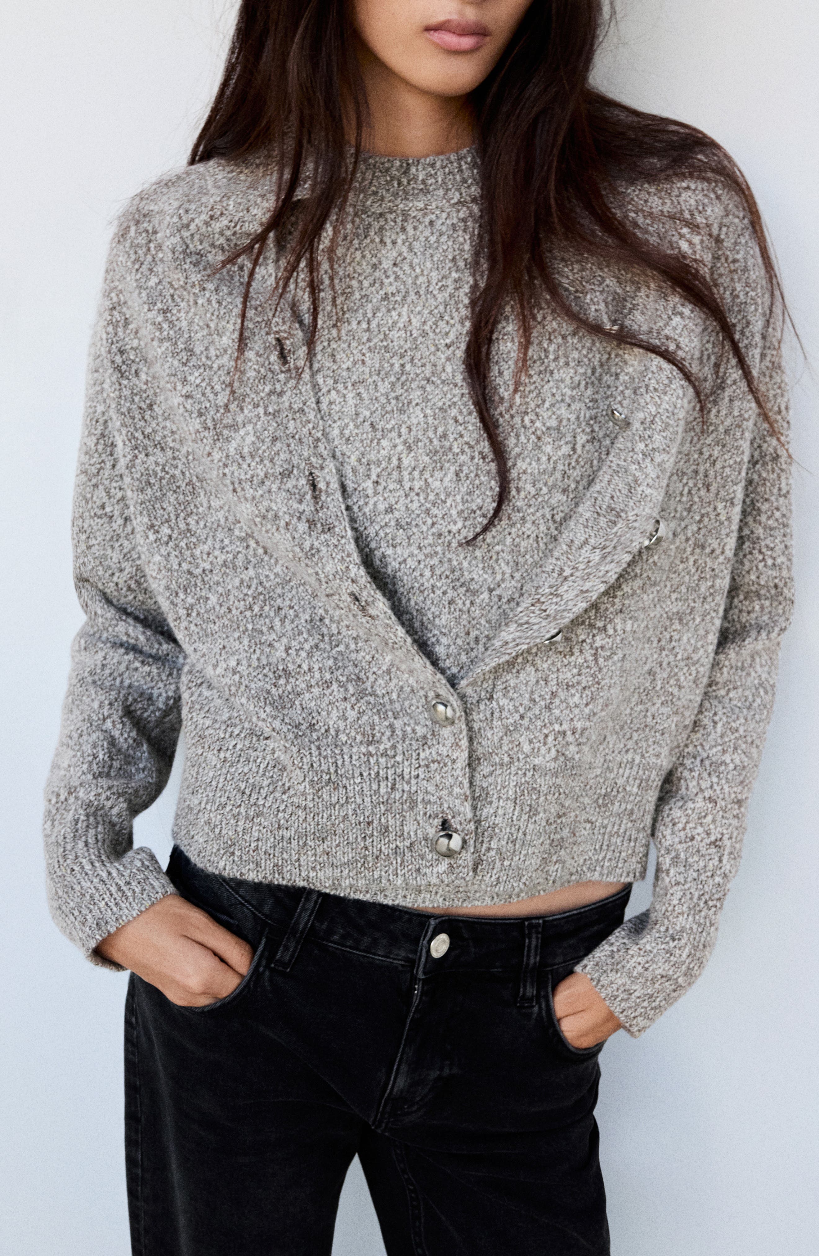 selected LIGHT HEATHER GREY