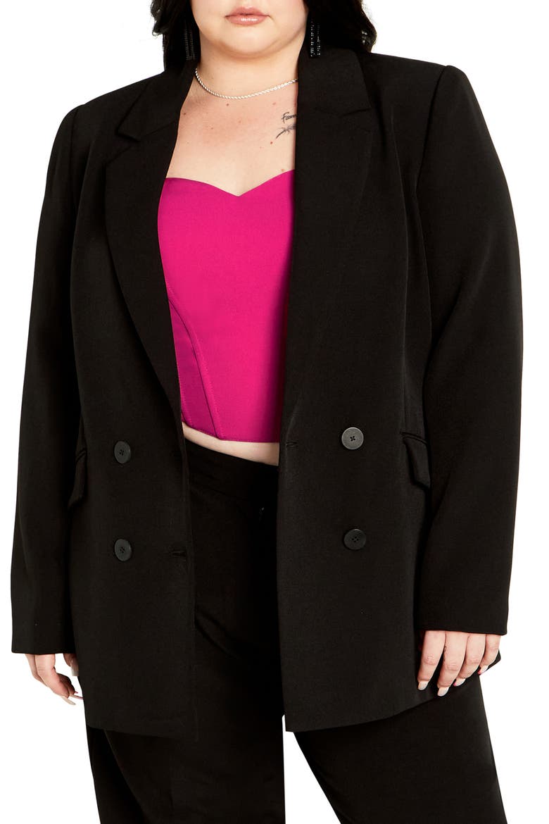 Alexis Oversize Double Breasted Blazer video